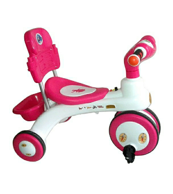 Buy Tricycle / Tricycle for Kids and Babies / C.aptain bike KD Bo.oster With Music And Light -A,C.I at Best Price In Bangladesh