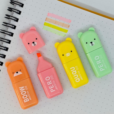 Buy Cute Mini Highlighter Pastel 4pc Online in Bangladesh at Best Prices 