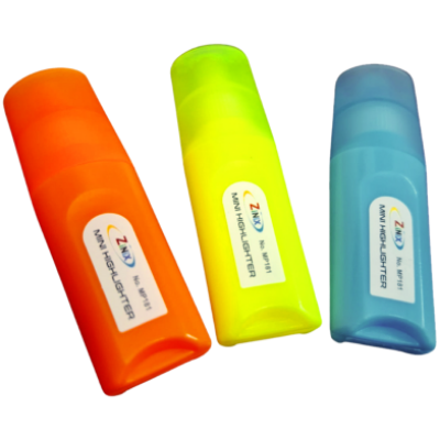 Buy Zinix Cute Mini Highlighter 3pcs Set  Online in Bangladesh at Best Prices 