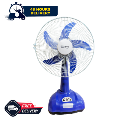 Buy Defender TS-2926 Rechargeable Fan AC/DC with LED Multi-Function 16" Blue  Online at Best Price in Bangladesh 
