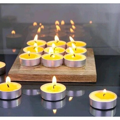 Picture of Round tea light candle 10 pieces