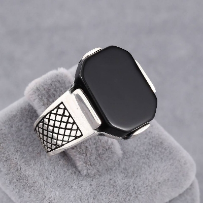 Picture of Stainless steel luxury men's ring