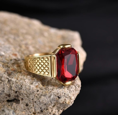 Picture of Stainless steel band ring for men