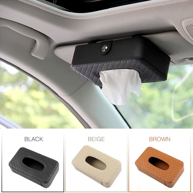 Buy Car Sun Visor Big Tissue Box Holder  at Best Price In Bangladesh