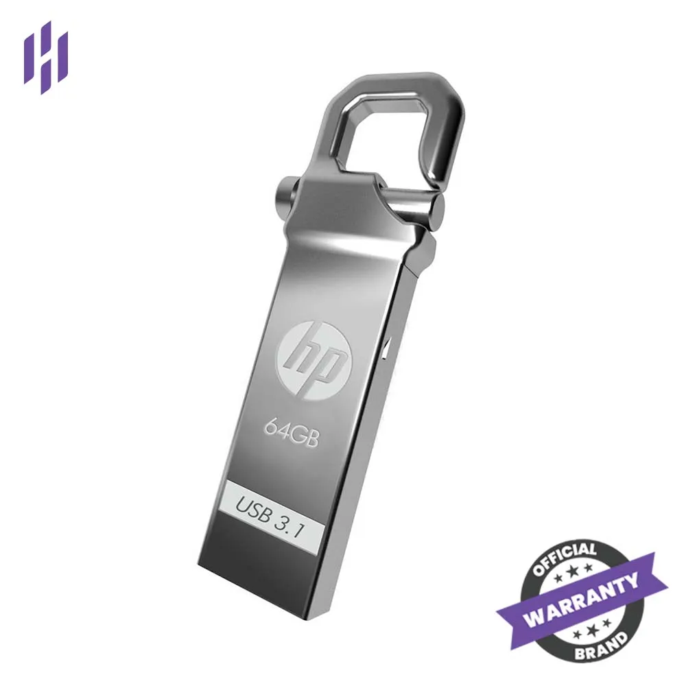 HP Pendrive 64 GB Metal Body with Warranty 