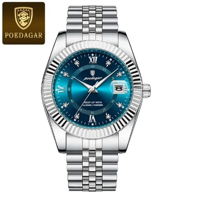 Buy 100% Original Waterproof Poedagar 910 Model Fashion Watch for Men at Best Price In Bangladesh