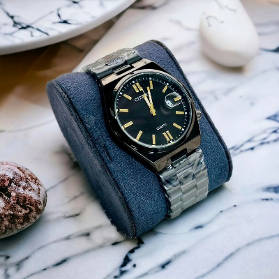 Buy  Citizen Tsuyosa Men's Full Black Watch at Best Price In Bangladesh