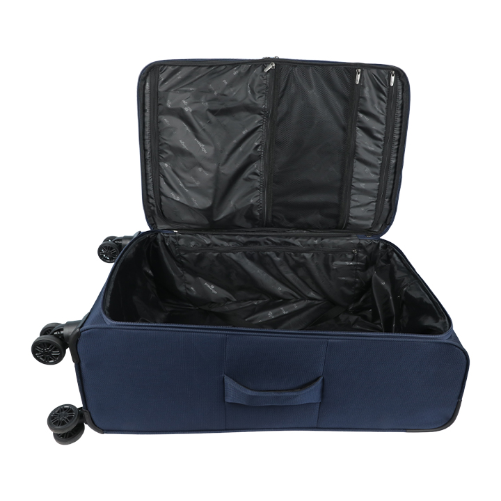 Buy Travello Soft Suitcase/Luggage 450D Jacquard RPET with PUX2 in waterproof 28" Blue at Best Price In Bangladesh
