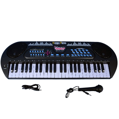 Buy 49 Keys Musical Keyboard Piano Toy with Microphone USB System Smooth & Real Tone at Best Price In Bangladesh