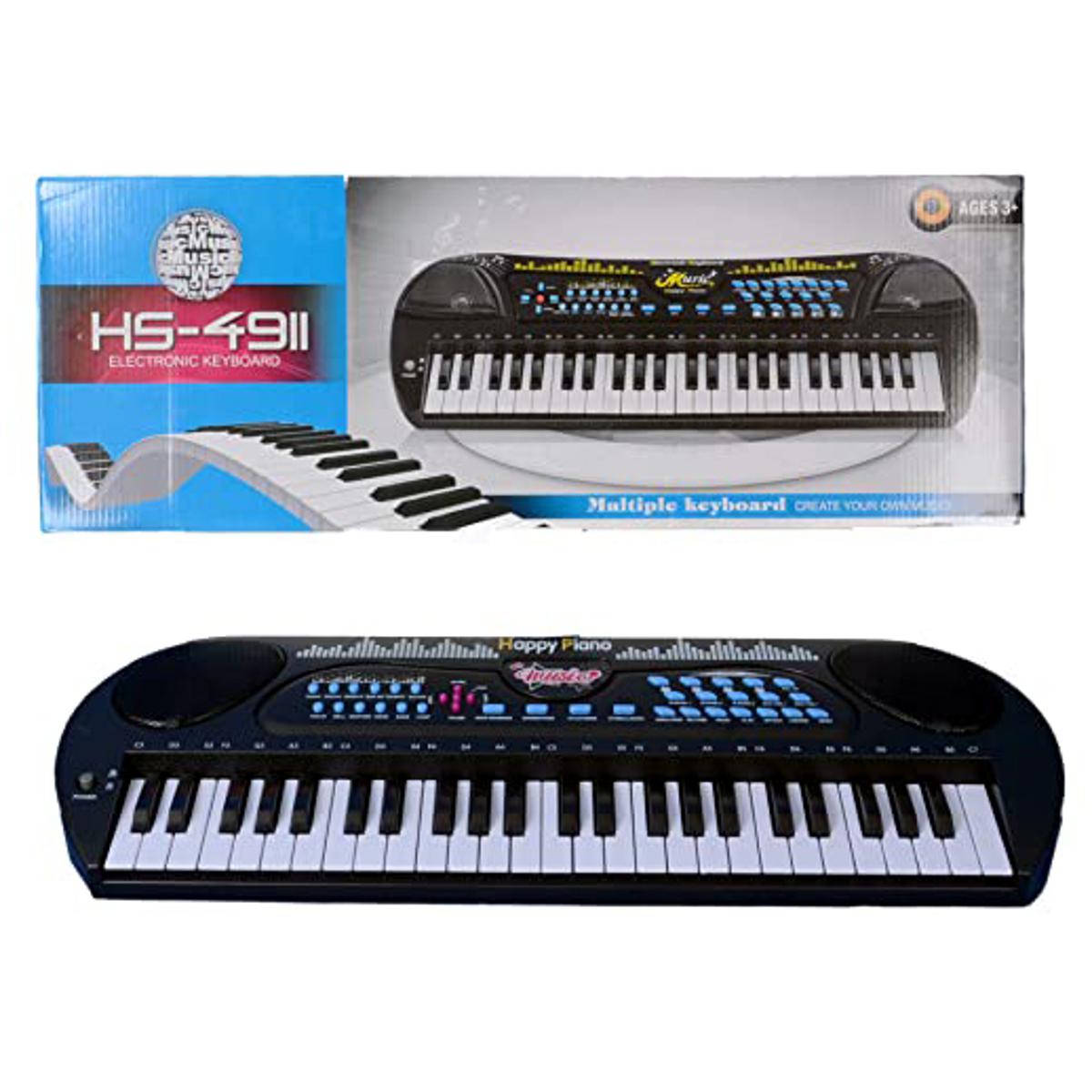 Buy 49 Keys Musical Keyboard Piano Toy with Microphone USB System Smooth & Real Tone at Best Price In Bangladesh