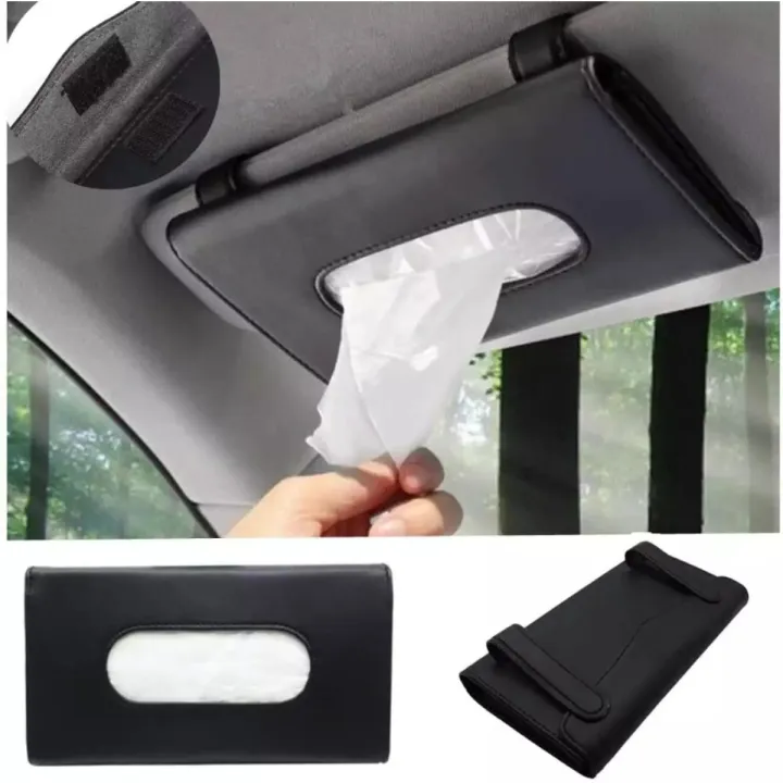 Buy  Car Tissue Holder, PU Leather Tissue Box   at Best Price In Bangladesh