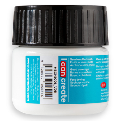 Buy Mont Marte Acrylic Colour Paint Signature 100ml Tub - Titanium White at Best Prices in Bangladesh