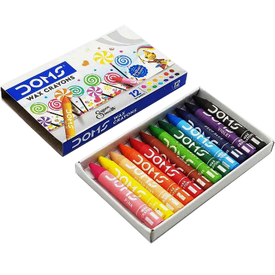 Buy doms-wax-crayon-12-colors-pack at Best Prices in Bangladesh