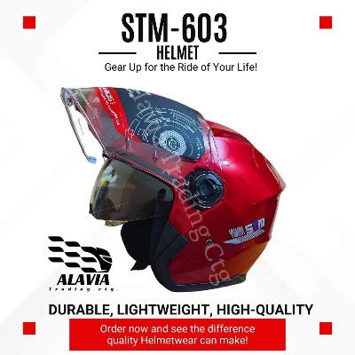 Buy STM Halfface Bike Helmet High-Quality for Men & Women –Black & Reat Best Prices in Bangladesh
