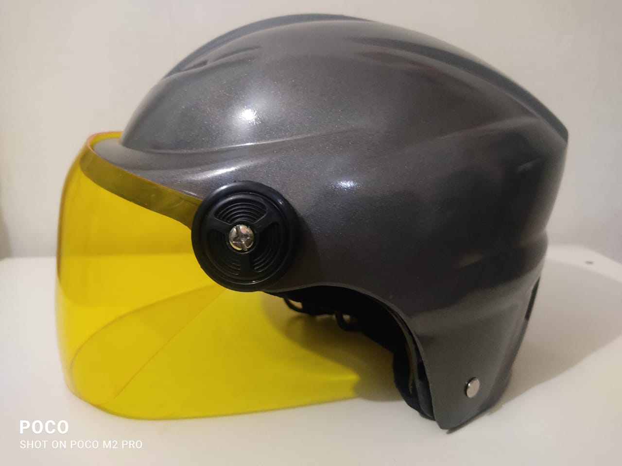 BuyBike Half-Helmet Open Face Helmets With Glass- Multicolor Best Prices in Bangladesh