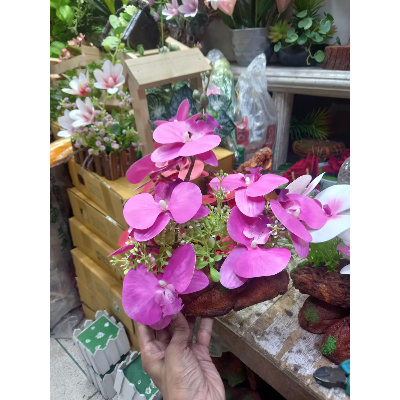 Buy  Atrificial Flower in Unique Orchid with top for room decoration at Best Prices in Bangladesh