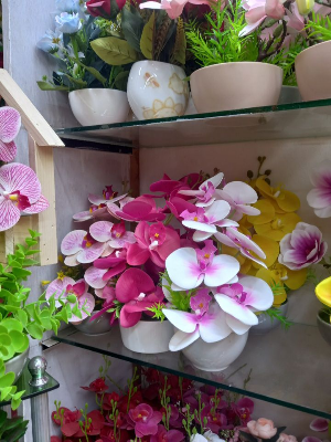 Buy Atrificial Flower in Unique Orchid with top for room decoration  at Best Prices in Bangladesh