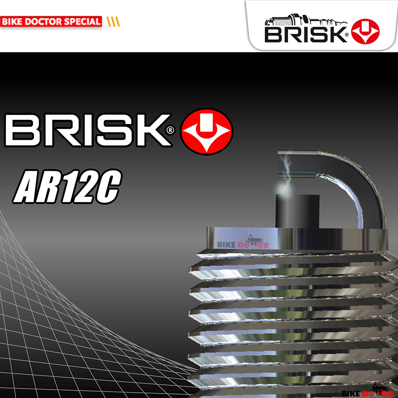 Buy BRISK SUPER RACING AR12C SPARK PLUG LONG THREAD for Motorcycle (Made in Czech Republic) 1 Piece  at Best Prices in Bangladesh