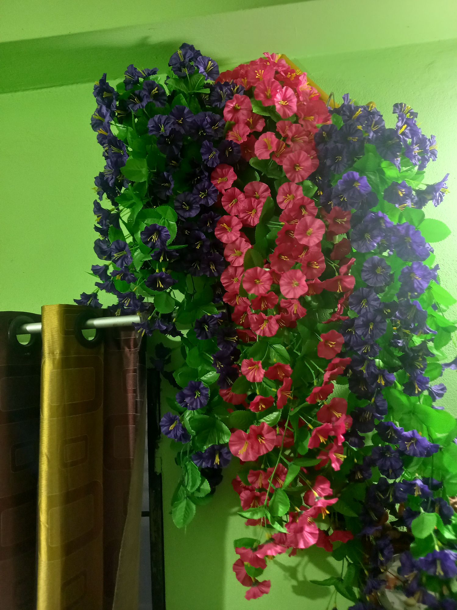 Buy  Artifical Plant Plastic 1 pisces Unique Hanging Flower For Home Decor  at Best Prices in Bangladesh