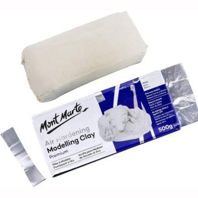 Buy  Mont Marte Air Hardening Modelling Clay - White 500gms Best Prices in Bangladesh