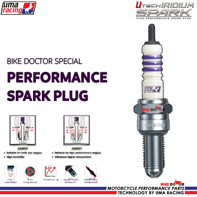 Buy UMA RACING HIGH PERFORMANCE UTECH IRIDIUM SPARK PLUG 1 PIECE best Price In Bangladesh