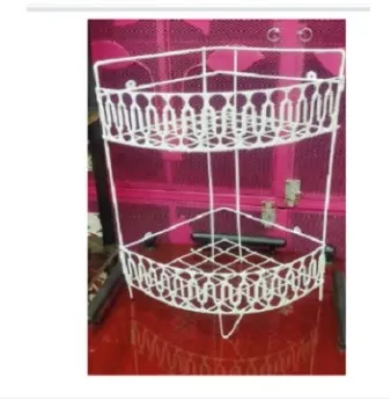 Buy Hanging Corner Storage Rack Organizer - Optimize Kitchen Space With The 2-Step Hanging Corner Storage Rack  at Best Prices in Bangladesh