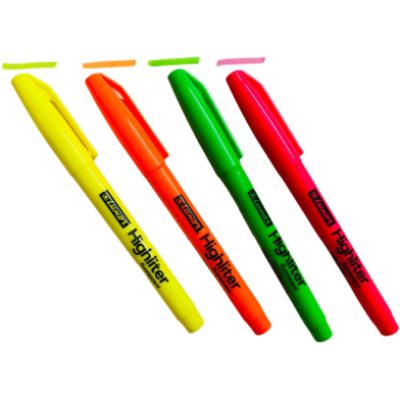 Buy Luxor Fluorescent Pen Highlighter 4Mixed Color  Online in Bangladesh at Best Prices 