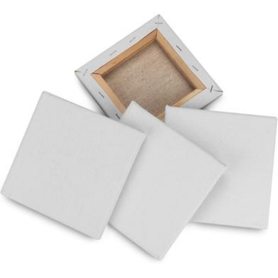 Picture of White Premium Canvas 4 X 4 Inch- 1 Pcs