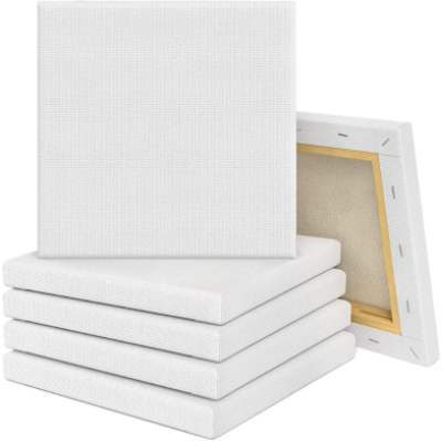 Picture of White Premium Canvas 4 X 4 Inch- 1 Pcs