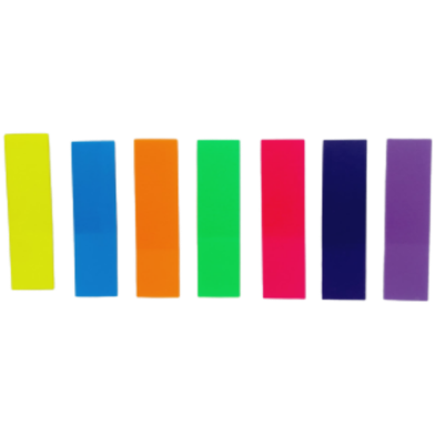 Picture of Plastic Self Adhesive Sticky Notes Memo Pad Notebook Category Label Page Index Planner Stickers