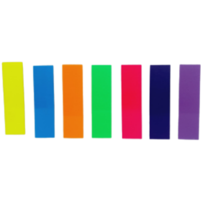 Picture of Plastic Self Adhesive Sticky Notes Memo Pad Notebook Category Label Page Index Planner Stickers