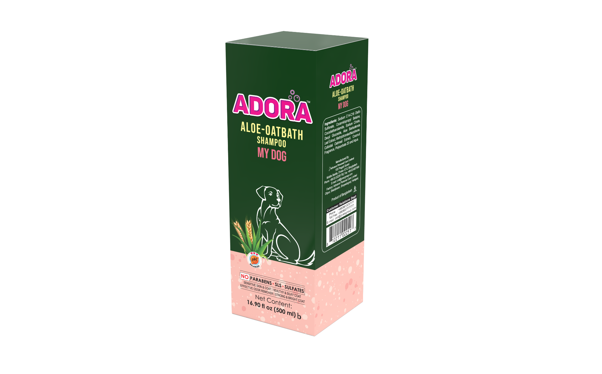 Buy  Adora Dog Shampoo 500 ml   at bet price