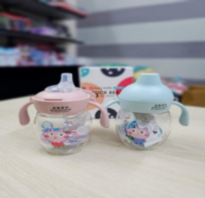Buy Baby Kettle Duck Beak Children's Straw Water Cup Learning Baby Drinking Water and Milk Leak-proof Drinking Cup- 1pcs [Color random]Online at Best Price