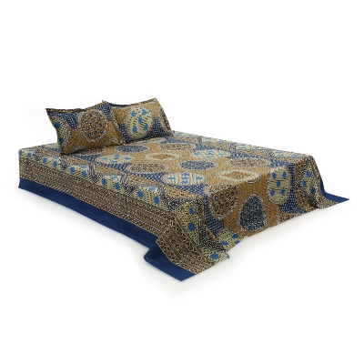 Buy Double Bed Sheet with Two Pillow Covers at best price in Bangladesh