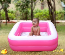 Buy Kids Baby Children lInflatable Swimming Pool Bath Tub Portable Outdoor Summer Water Fun Play Toy " Online at Best Price