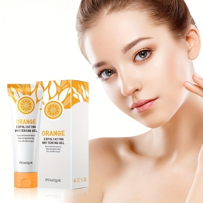 Picture of Orange Exfoliating Whitening Gel Orange Exfoliating Gel Scrub Face Whitening ( Chinese Version)