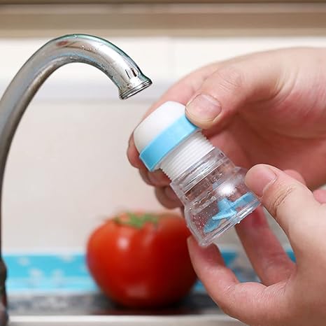 Picture of 360 Rotation Kitchen Sink Faucet Extender Spouts Sprayers Shower Tap Water Purifier Nozzle Purifier Bubbler Water Saving Filter