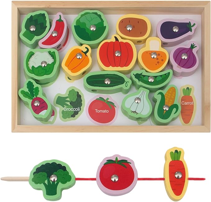 Picture of Multifunctional Fishing Game For Kids Magnetic Wood Logarithmic Board Games Montessori Learning Toys Colorful Educational