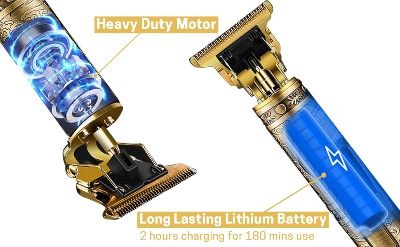 Picture of Vintage T9 Hair Cutting Machine Hair Trimmer Recharge Professional Cordless Hair Trimmer