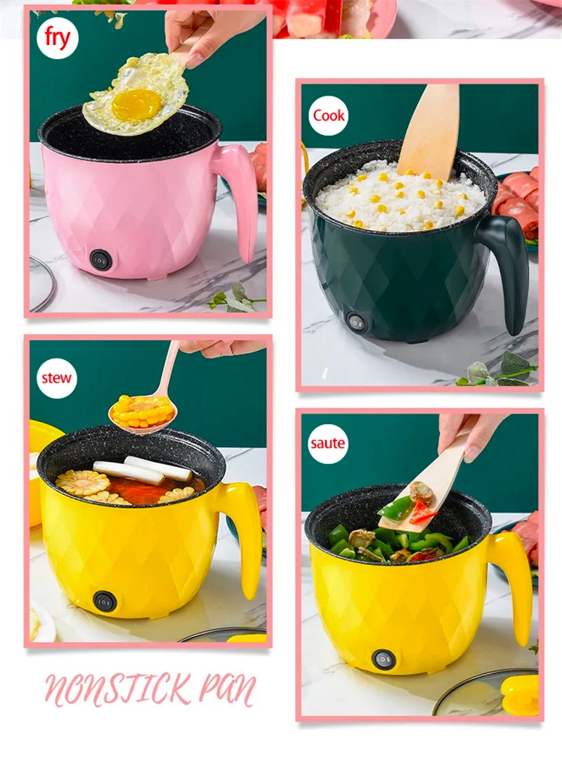 Picture of Multi-Mini-Electric Rice Cooking 1.5 L. Non-Stick Cooker