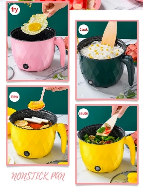 Picture of Multi-Mini-Electric Rice Cooking 1.5 L. Non-Stick Cooker
