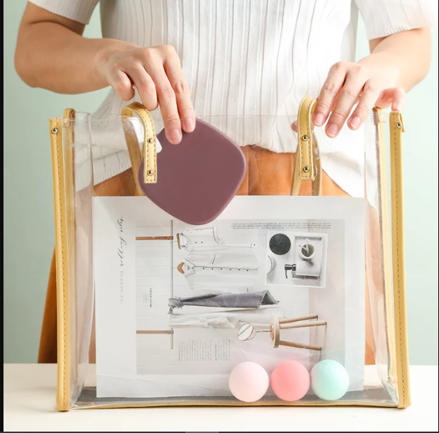 Picture of Jewelry Box Multifunction White Pink Small Ready To Ship Jewelry Box With Mirror