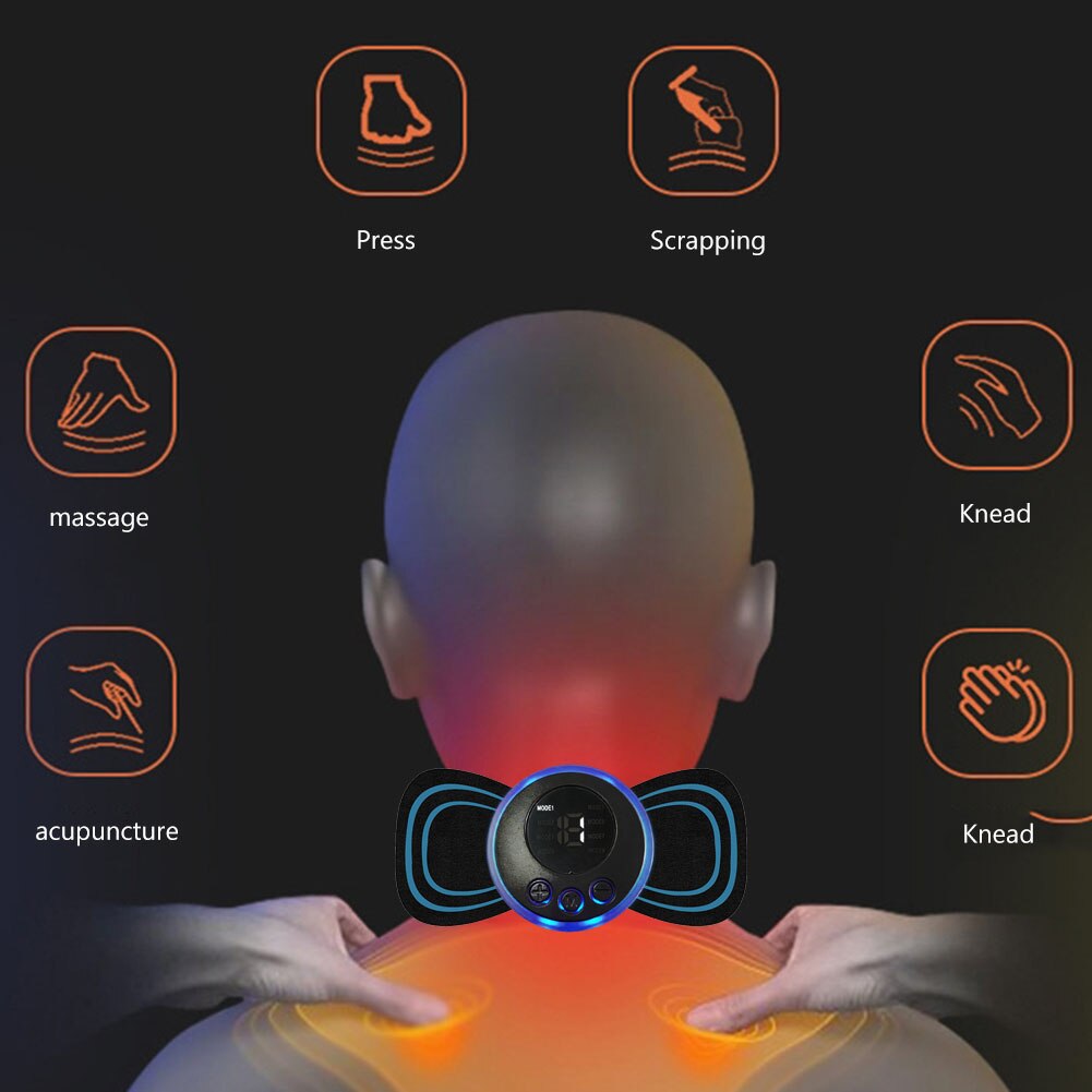 Picture of Portable Neck Relaxation Machine Releasing Stress Household Neck Muscle Massager Pain Relief Comfortable for Body Health Care