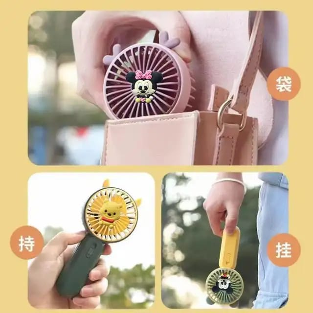 Picture of Portable Mini Pocket Baby Fan Cool Summer Travel USB Handheld Fan AC/DC