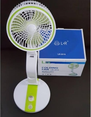 Picture of Rechargeable Folding Fan With LED Light