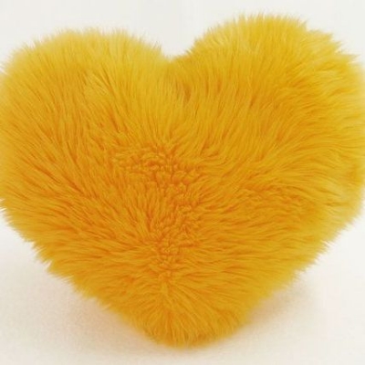 Picture of Love Soft Cushion/Heart Shape Pillow1Heart shape fluffy soft pillow or cushion for  love Gift - Pillow
