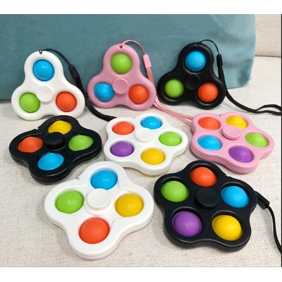 Picture of Newest Pop Fidget Toy Anxiety Autism Montessori Antistress Toys Stress Relief Hand Toys for Kids