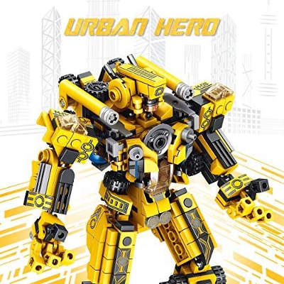 Picture of Robot Building Toys 25-in-1 Creative Construction Bricks 573 PCS