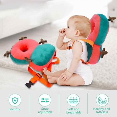 Picture of Safety Baby Protection Pillow For Infant Anti Fall Head Protector Cushion Toddle Walking Protect Pad Soft Backpack