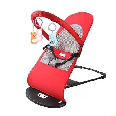 Picture of Baby Rking Bouncer Chair - Red and Black
